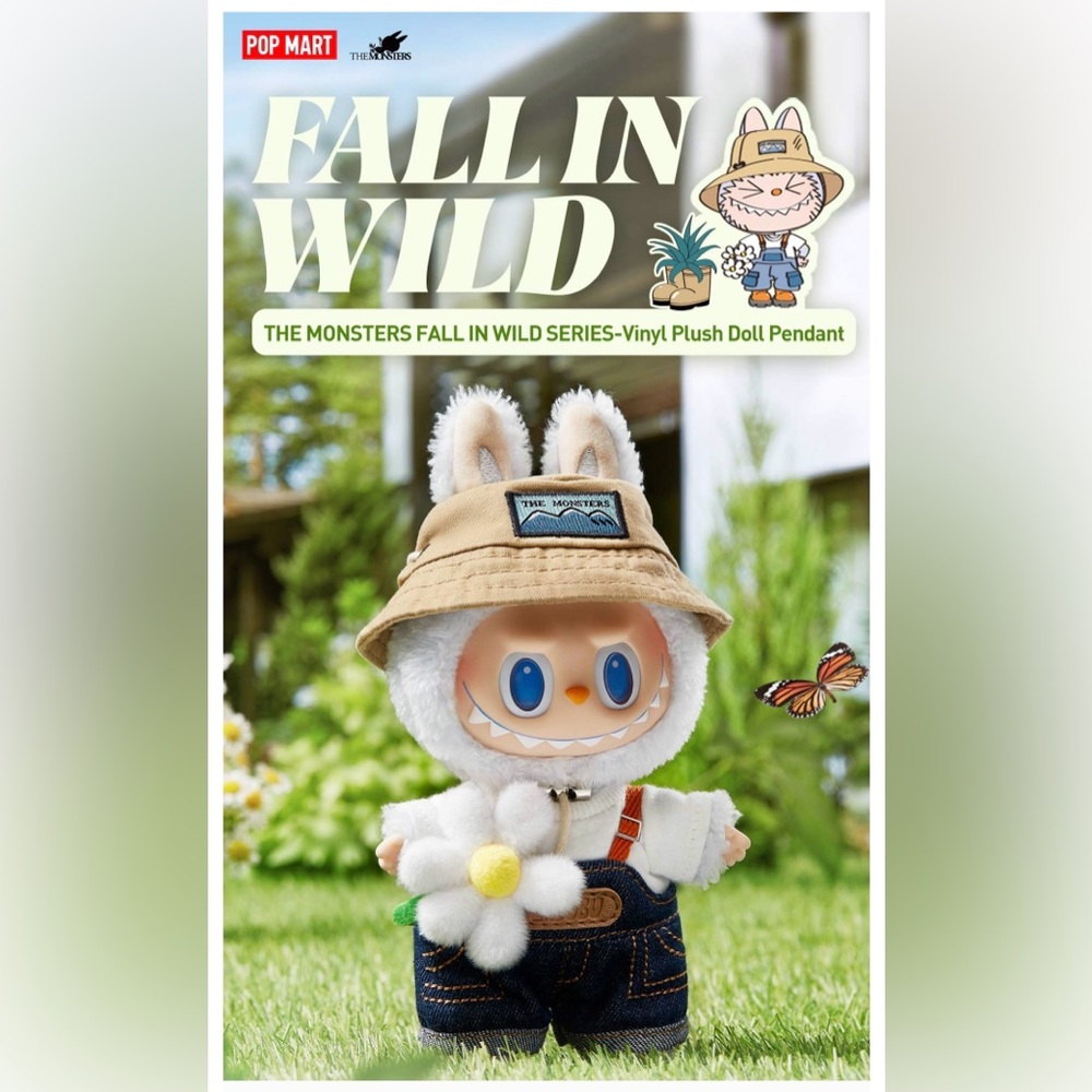 LABUBU-THE MONSTERS FALL IN WILD SERIES-UNOPENED-authentic. Limited edition.